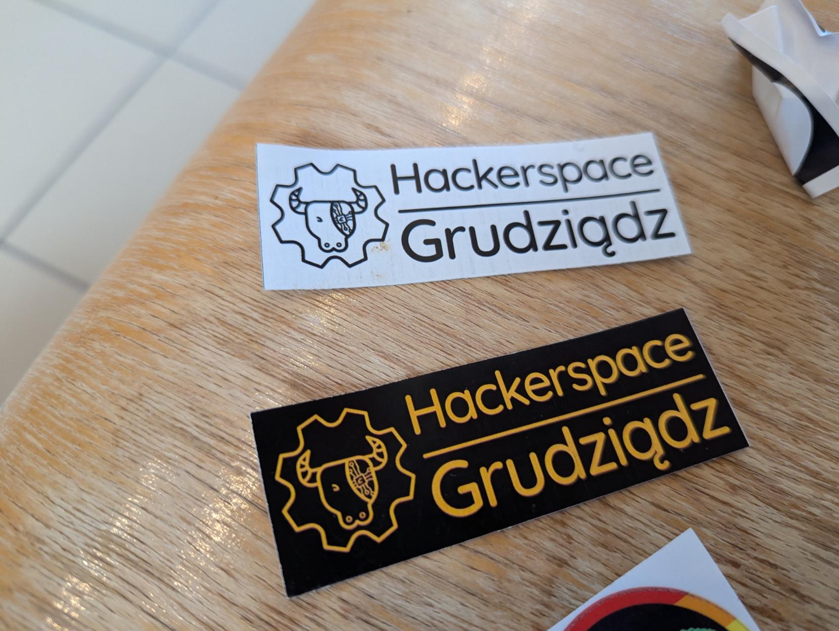 Naklejki Hackerspace Grudziądz